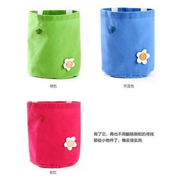 創意生活新主張 糖果色收納掛袋，實用與美觀的完美融合